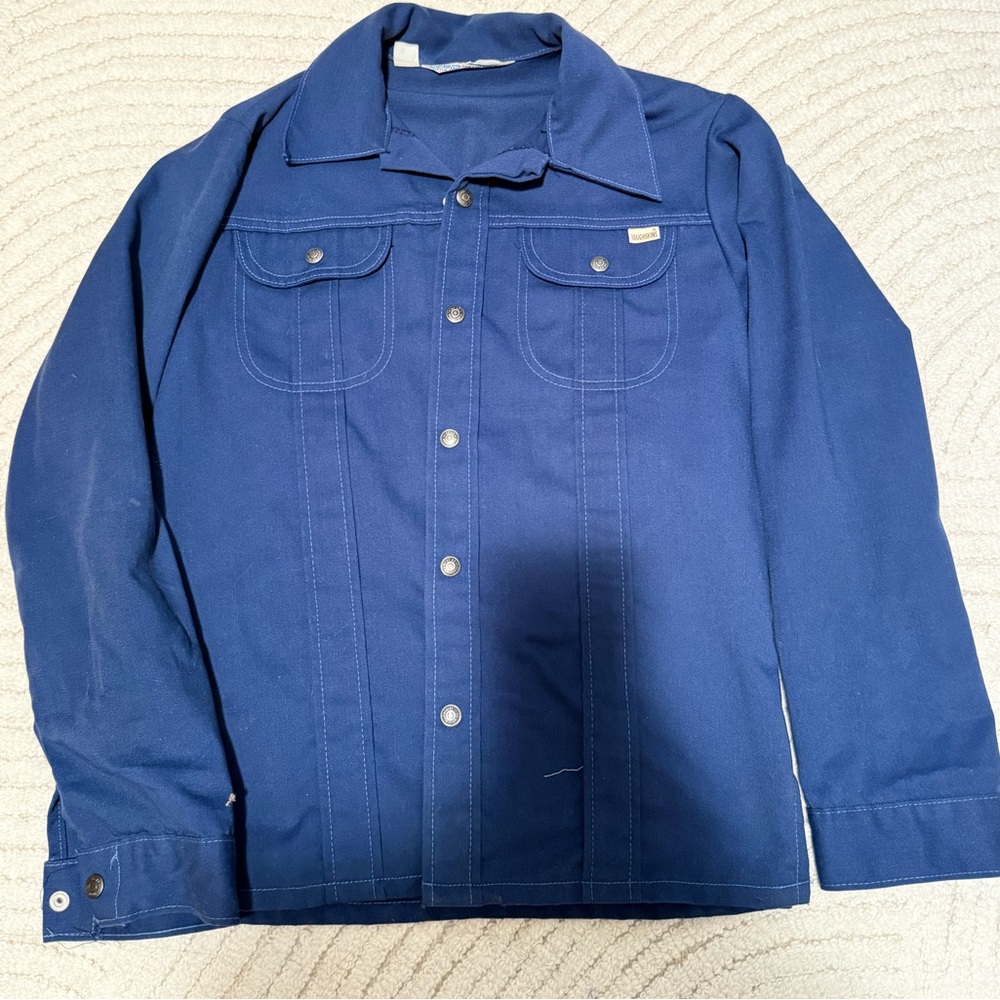 Toughskins Men's Navy Shirt Jacket
